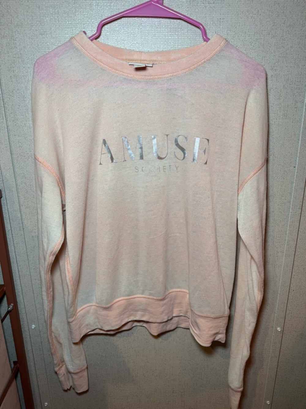 Amuse Society Peach Light weight top